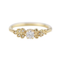 GIA Certified 0.25ct G VS1 Art Deco Style Ring by NOOI JEWELRY