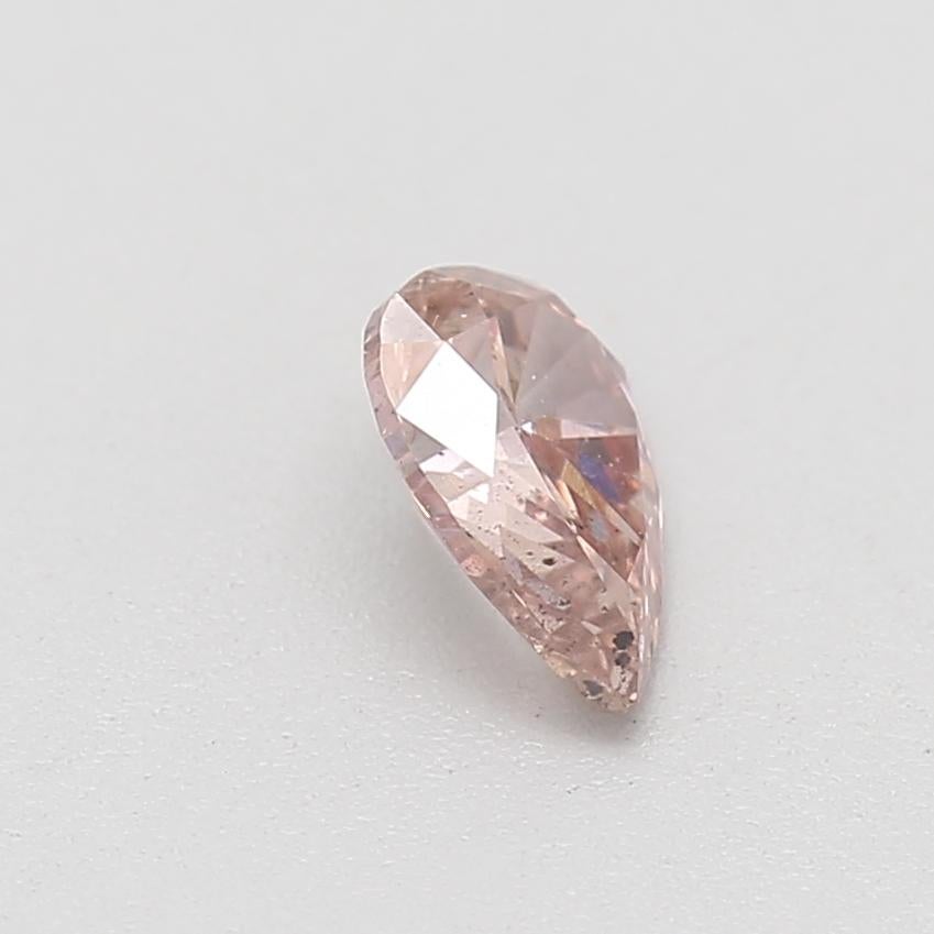GIA-zertifizierter 0,27 Karat Fancy Brauner und rosa I1 Reinheitsgrad Diamant für Damen oder Herren im Angebot