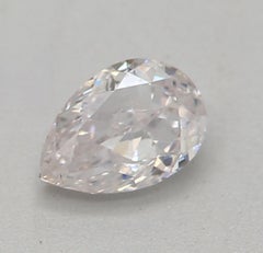 GIA Certified 0.28 Carat Faint Pink SI1 Clarity Diamond