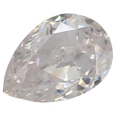 GIA Certified 0.28 Carat Faint Pink SI1 Clarity Diamond