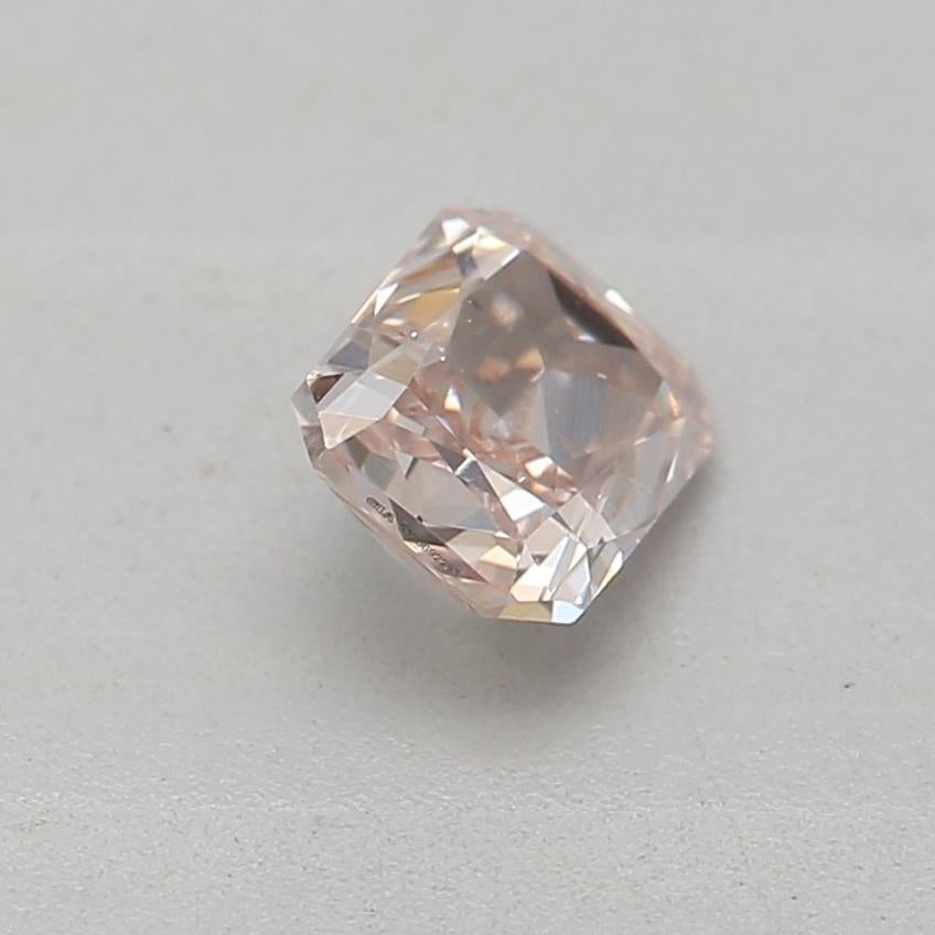 GIA Certified 0.28 Carat Fancy Brown Pink SI2 Clarity Diamond Unisexe en vente