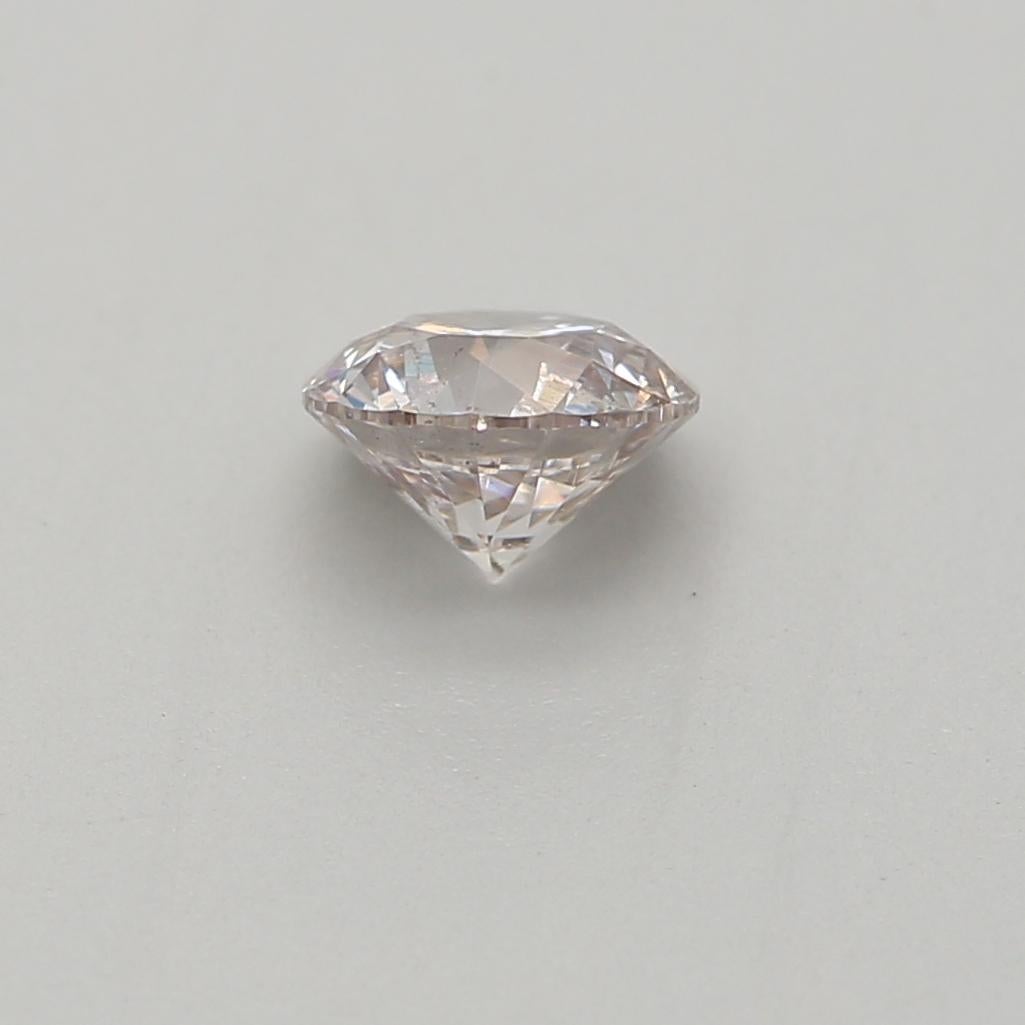 GIA Certified 0.28 Carat Light Pink I2 Clarity Diamond In New Condition For Sale In บางรัก, TH