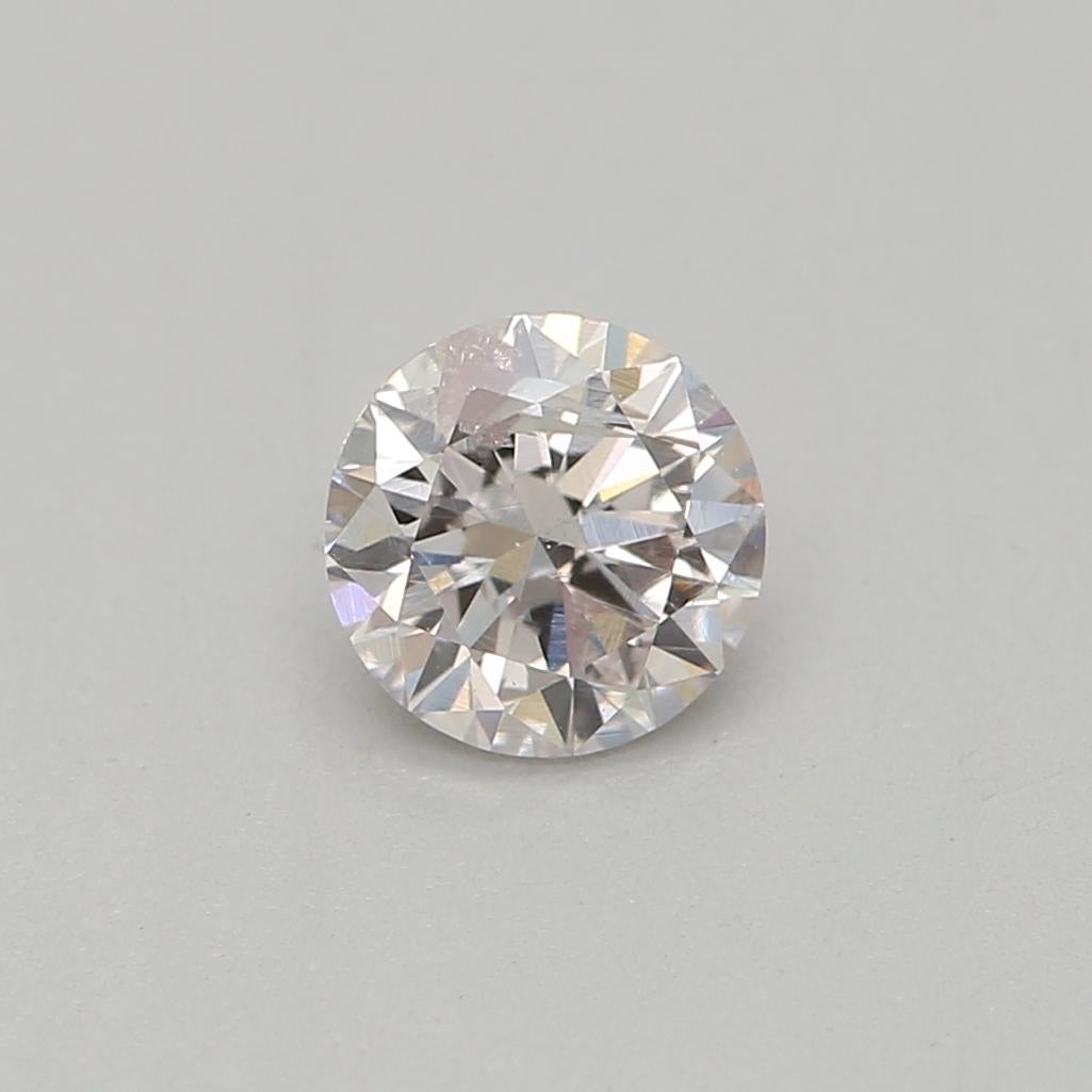 Certificate: GIA 
Report Number: 6405286623
Shape And Cut: Round
Carat Weight: 0.30 carat
Measurements: 4.27 x 4.28 x 2.62 mm
Color Grade: Faint Pink

FEATURES OF THE DIAMOND:

This Faint Pink diamond is a delicate and soft diamond, characterized by