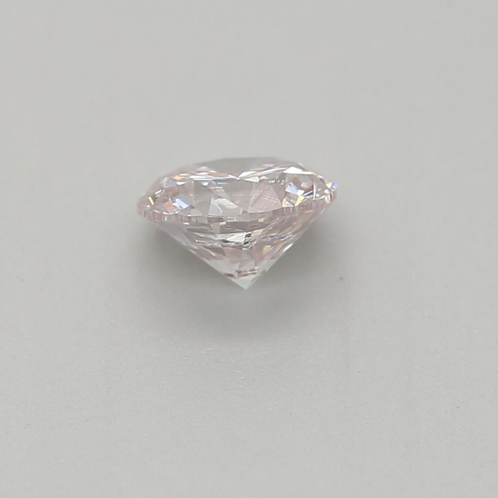 GIA Certified 0.30 Carat Faint Pink I2 Clarity Diamond In New Condition For Sale In บางรัก, TH
