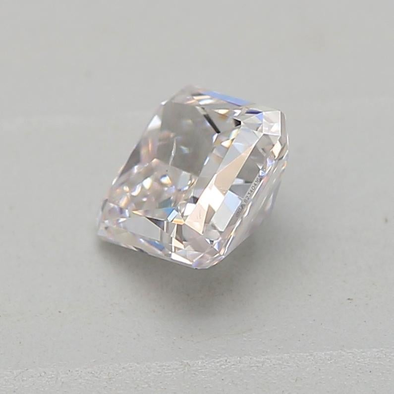 Radiant Cut GIA Certified 0.30 Carat Faint Pink SI2 Clarity Diamond For Sale