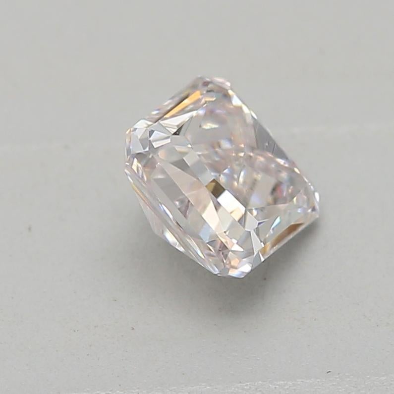 Women's or Men's GIA Certified 0.30 Carat Faint Pink SI2 Clarity Diamond For Sale