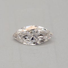 Diamant certifié par le GIA, de 0,30 carat, de couleur brun légèrement rosé, pureté Si1