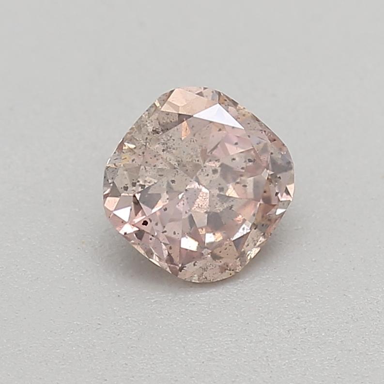 Certificate: GIA
Report Number: 2246138041
Shape And Cut: Cushion
Carat Weight: 0.30 carat
Measurements: 4.15 x 4.13 x 2.43 mm
Color Grade: Fancy Brown Pink

FEATURES OF THE DIAMOND:

This fancy brown pink diamond is a rare and striking diamond that