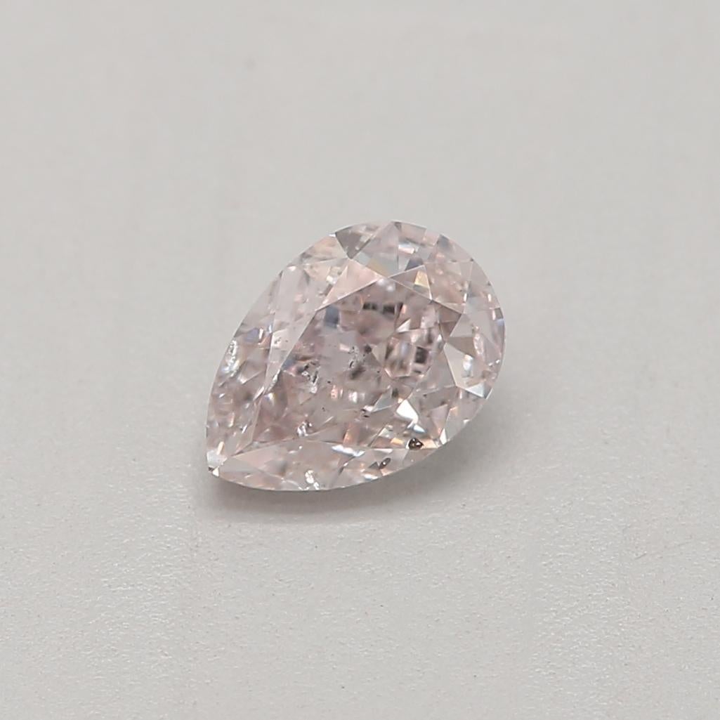 Certificate: GIA 
Report Number: 3465404725
Shape And Cut: Pear
Carat Weight: 0.30 carat
Measurements: 4.98 x 3.50 x 2.32 mm
Color Grade: Light Pink 

FEATURES OF THE DIAMOND:

This Light pink diamonds are a rare and enchanting, known for their