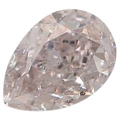 GIA Certified 0.30 Carat Light Pink I1 Clarity Diamond