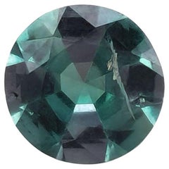 Pierre prcieuse alexandrite brsilienne naturelle  couleur changeante de 0,30 carat certifie par le GIA