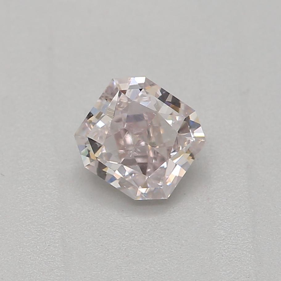 Certificate: GIA
Report Number: 6455405543
Shape And Cut: Radiant
Carat Weight: 0.30 carat
Measurements: 3.78 x 3.62 x 2.48 mm
Color Grade: Very Light Pink

This very light pink diamond is a rare and delicate diamond with a subtle, soft pink hue.