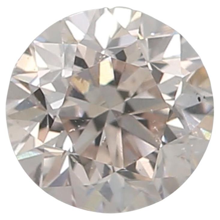GIA-zertifizierter 0,30 Karat sehr heller rosa-brauner Diamant der Reinheit SI2