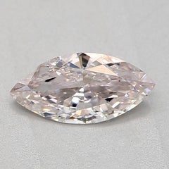 GIA Certified 0.31 Carat Faint Pink SI2 Clarity Diamond