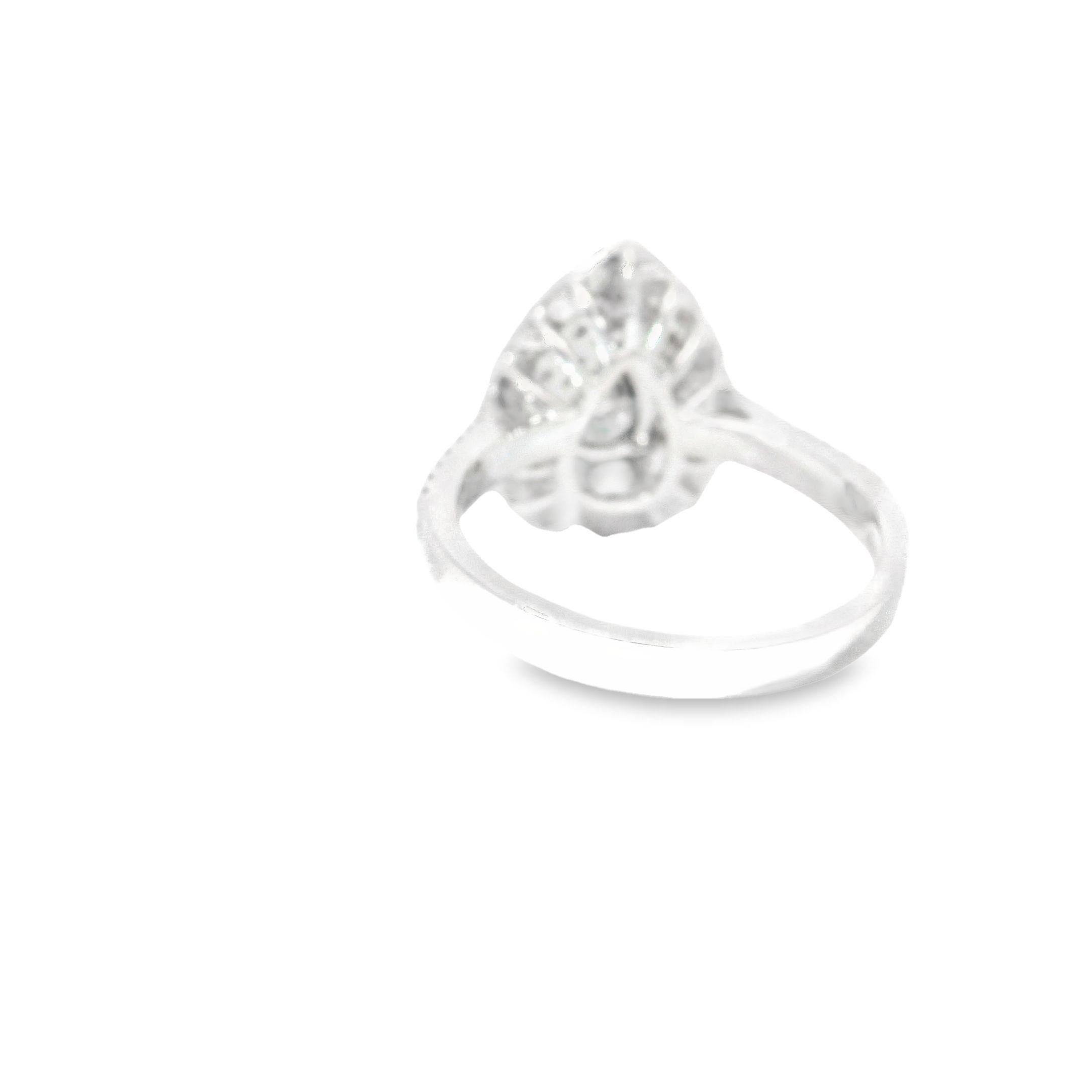 Women's or Men's GIA Certified 0.31 Carat Faint Pink SI2 Clarity Diamond Ring For Sale