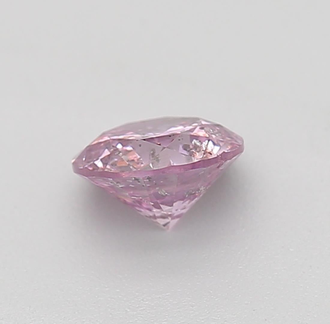 GIA-zertifiziert 0,31 Karat Fancy Intense Lila Rosa I1 Reinheit Diamant im Zustand „Neu“ im Angebot in บางรัก, TH