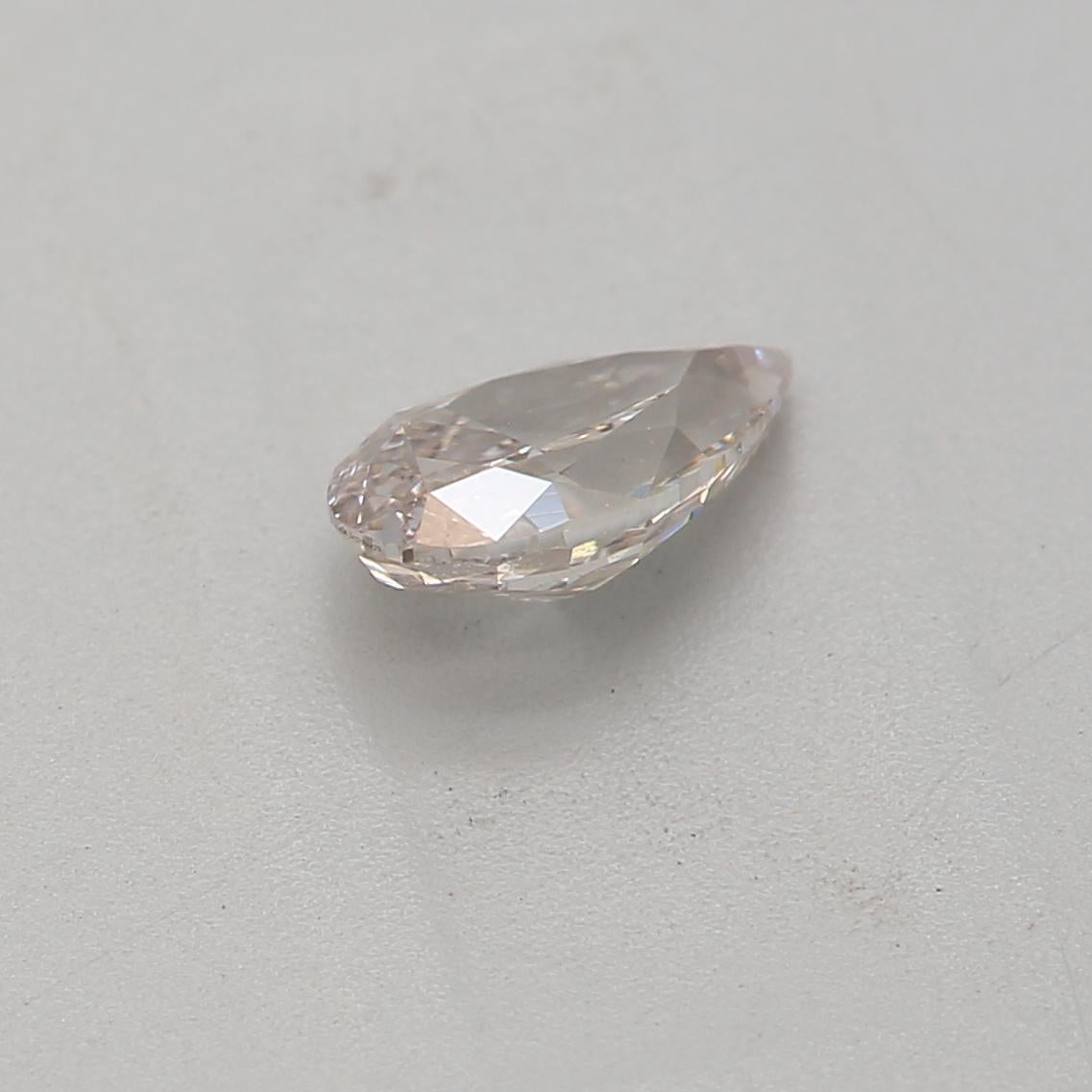 GIA-zertifiziert 0,31 Karat Fancy Light Pinkish Brown SI1 Clarity Diamant im Zustand „Neu“ im Angebot in บางรัก, TH