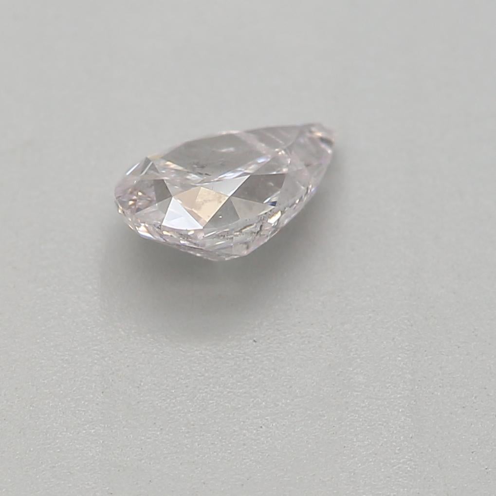 GIA Certified 0.31 Carat Very Light Pink I1 Clarity Diamond In New Condition For Sale In บางรัก, TH