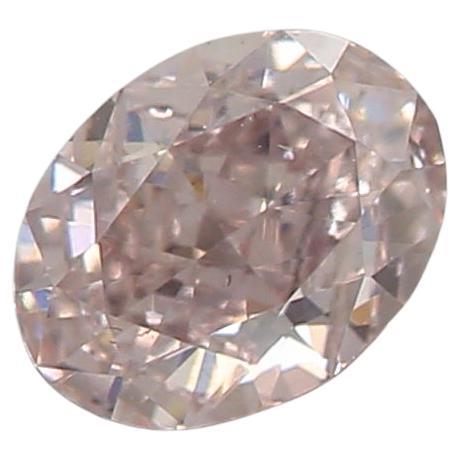 GIA-zertifiziert 0,32 Karat Fancy Brownish Pink SI1 Clarity Diamant