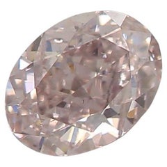 GIA-zertifiziert 0,32 Karat Fancy Brownish Pink SI1 Clarity Diamant