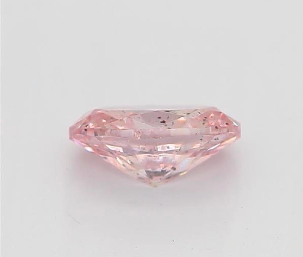 Diamante certificato GIA da 0,32 carati di colore rosa intenso con purezza I1 In condizioni Nuovo in vendita a บางรัก, TH