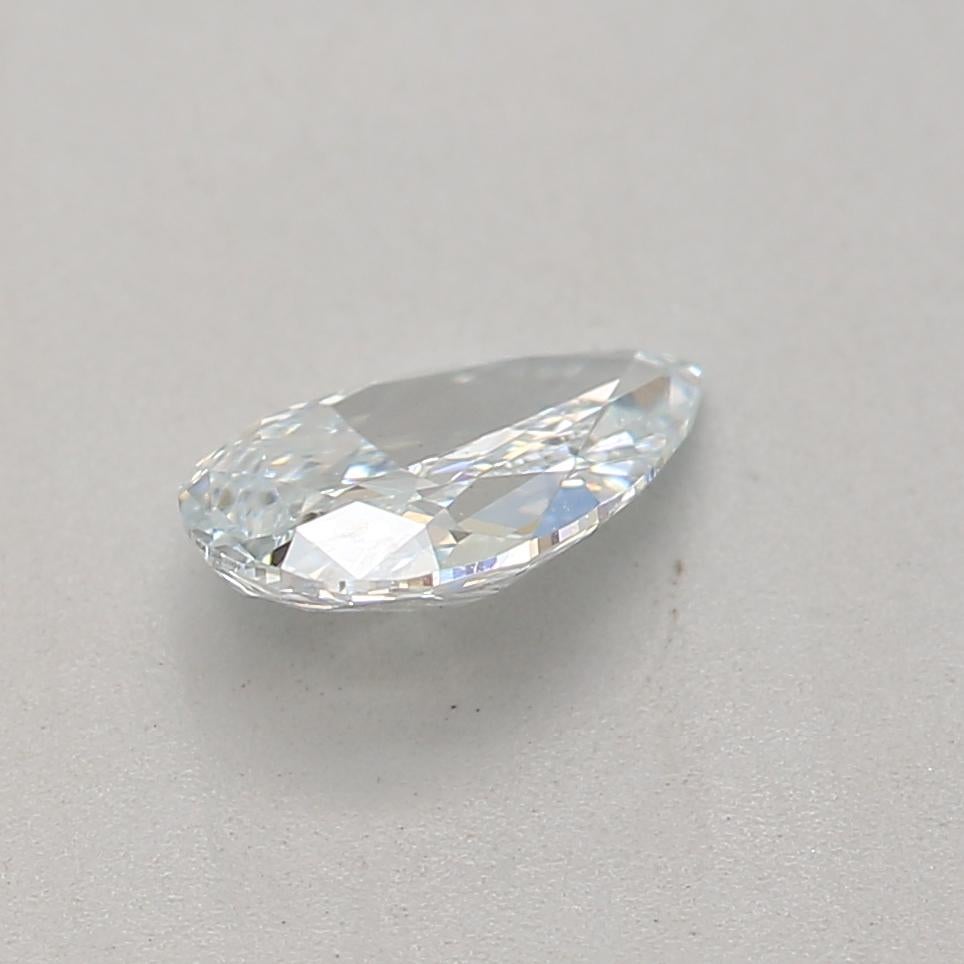 GIA Certified 0.33 Carat Light Blue SI1 Clarity Diamond In New Condition For Sale In บางรัก, TH