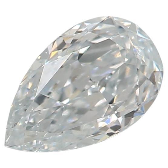 GIA Certified 0.33 Carat Light Blue SI1 Clarity Diamond
