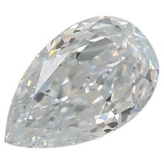 GIA Certified 0.33 Carat Light Blue SI1 Clarity Diamond