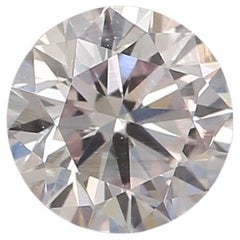 Diamante certificato GIA da 0,33 carati di colore rosa chiaro con purezza I1