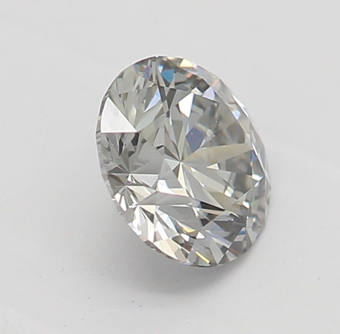 Women's or Men's GIA Certified 0.34 Carat Very Light Gray VVS2 Clarity Diamond For Sale