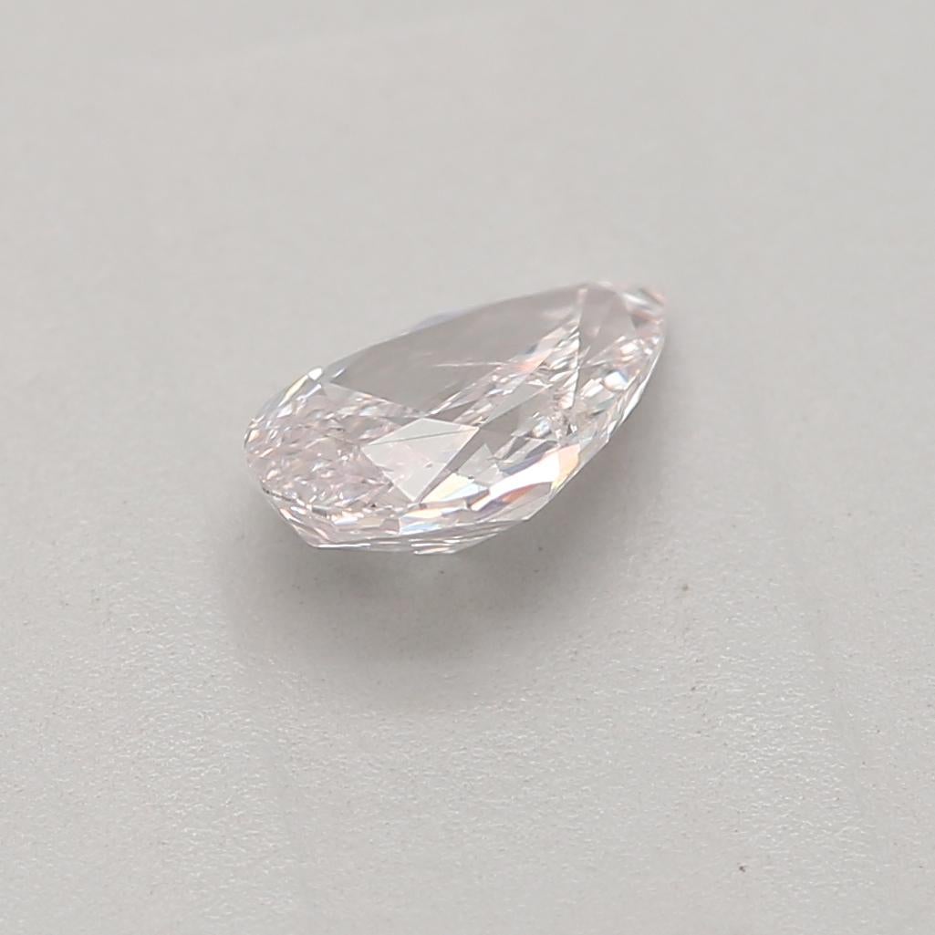 GIA Certified 0.34 Carat Very Light Pink I1 Clarity Diamond In New Condition For Sale In บางรัก, TH