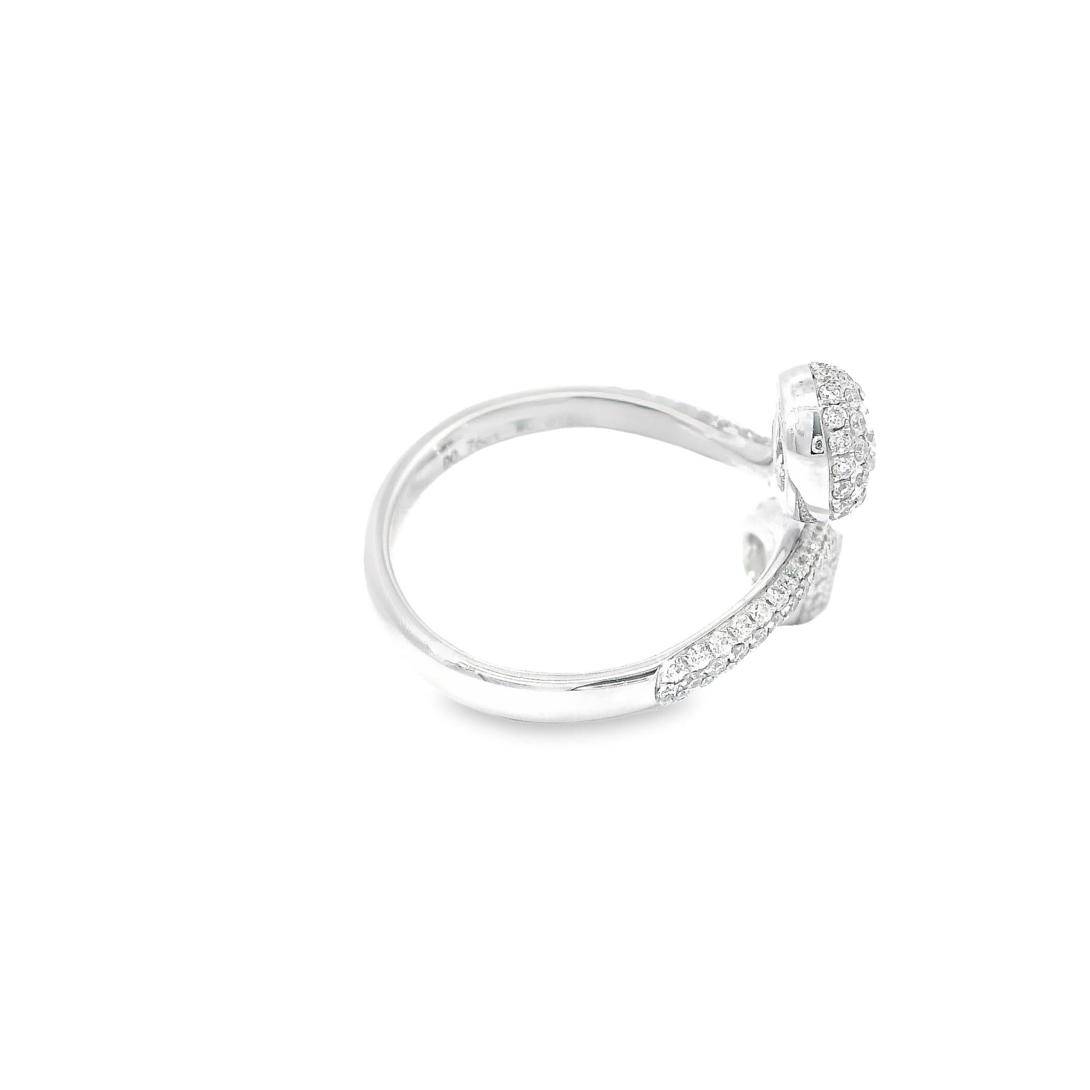 GIA Certified 0.34 CT Faint Pink VS2 / 0.42 CT Faint Pink SI2 Clarity Ring 2