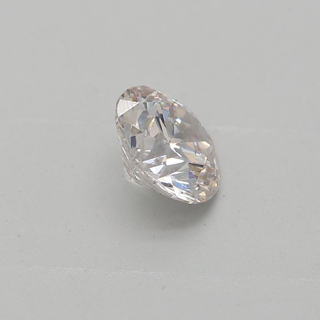 Women's or Men's GIA Certified 0.35 Carat Faint Pink VVS2 Clarity Diamond For Sale