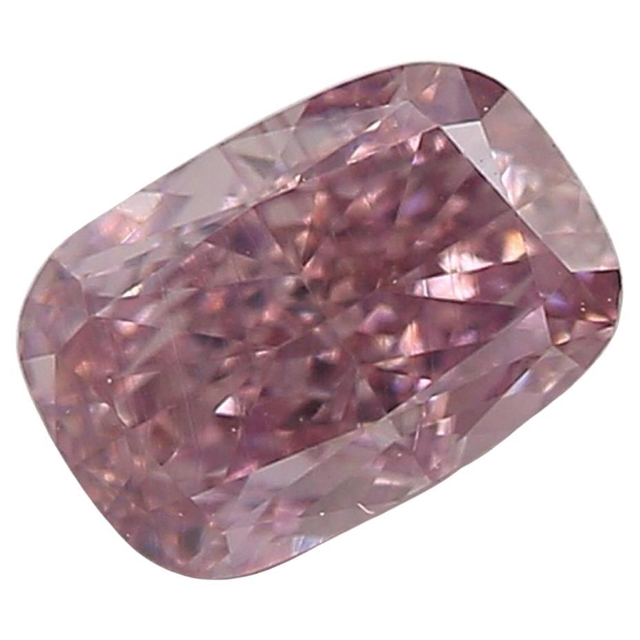 Diamante certificado por GIA de 0,35 quilates Fancy Purple Pink VS2 Clarity en venta