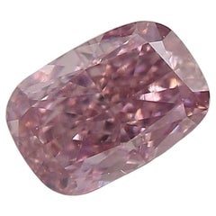 GIA-zertifiziert 0,35 Karat Fancy Lila Rosa VS2 Reinheit Diamant