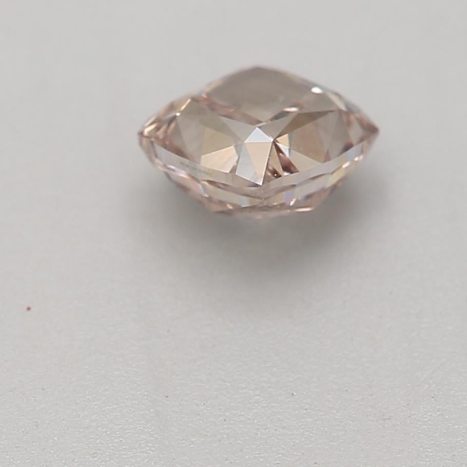 GIA Certificato 0,36 Carati Fancy Pink Brown VS1 Clarity Diamond In condizioni Nuovo in vendita a บางรัก, TH