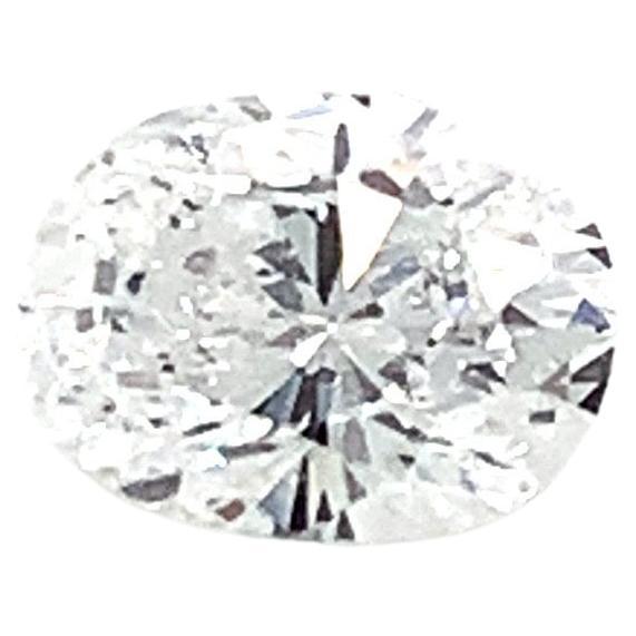GIA Certified 0.36 Carat Oval Brilliant Diamond For Sale