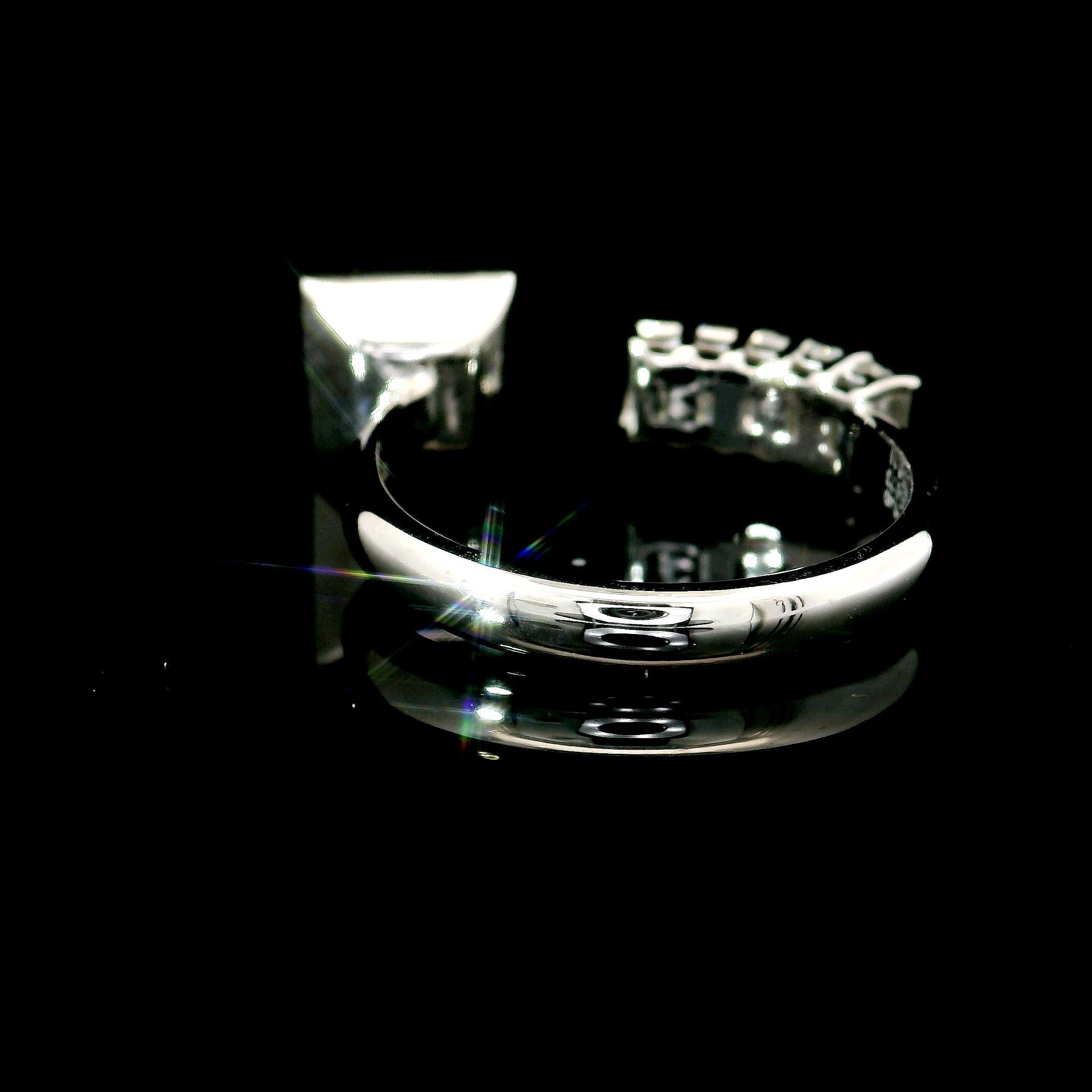 Femenino o masculino Anillo de diamantes con certificado GIA de 0,40 quilates de color marrón rosáceo tenue y claridad SI1 en venta