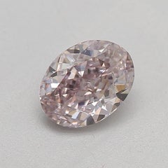 GIA Certified 0.40 Carat Fancy Brown Pink VS1 Clarity Diamond