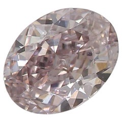 GIA Certified 0.40 Carat Fancy Brown Pink VS1 Clarity Diamond