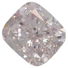 GIA Certified 0.40 Carat Fancy Light Pink SI2 Clarity Diamond