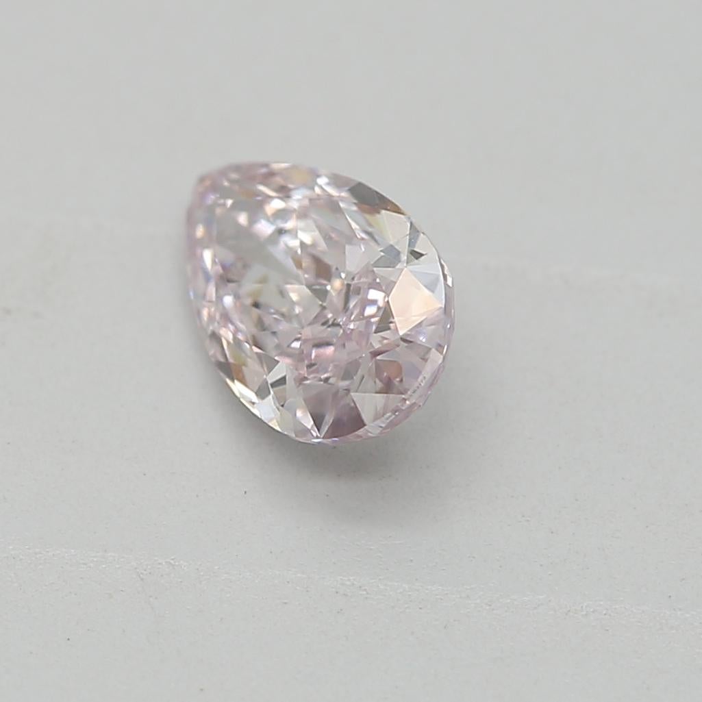 Certificate: GIA
Report Number: 2235162172
Shape And Cut: Pear
Carat Weight: 0.40 carat
Measurements:  6.34 X 3.75 X 2.40 mm
Color Grade: Fancy Purplish Pink

FEATURES OF THE DIAMOND:

This Fancy Purplish Pink Diamond is a rare and stunning diamond
