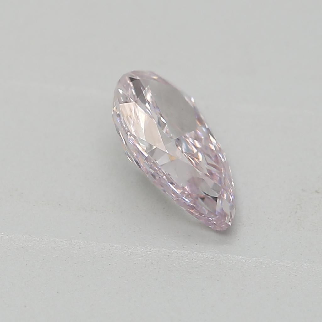 GIA Certified 0.40 Carat Fancy Purplish Pink VS2 Clarity Diamond In New Condition In บางรัก, TH