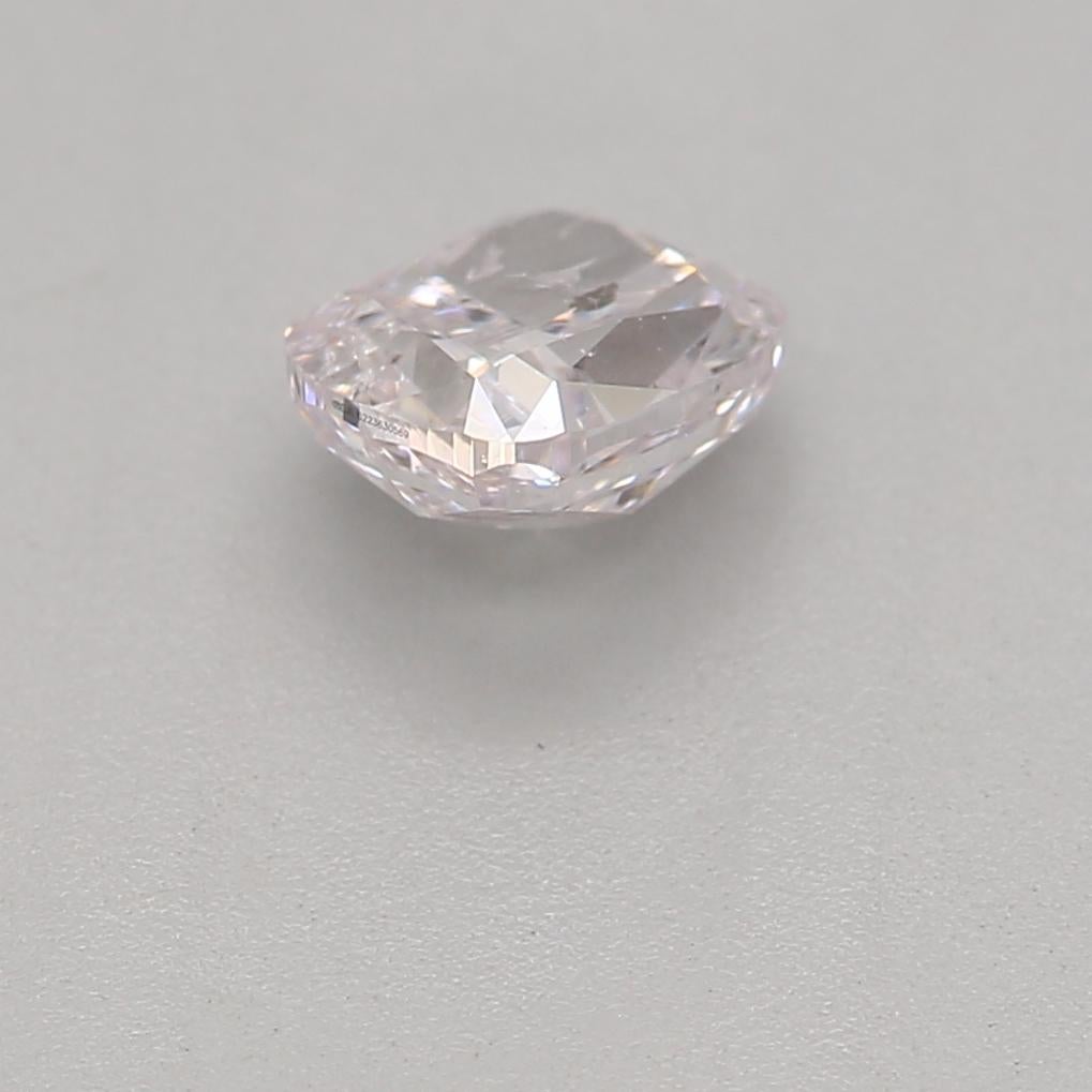 GIA Certified 0.40 Carat Light Pink I1 Clarity Diamond In New Condition For Sale In บางรัก, TH