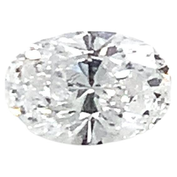 GIA-zertifizierter 0,40 Karat ovaler Brillantdiamant