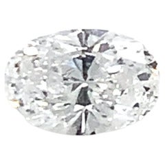 Diamant brillant ovale de 0,40 carat certifié par la GIA