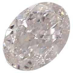 Diamante certificato GIA da 0,40 carati di colore rosa molto chiaro con purezza SI2