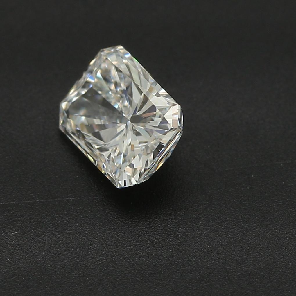 Radiant Cut GIA Certified 0.41 Carat F Colour IF Clarity Diamond For Sale