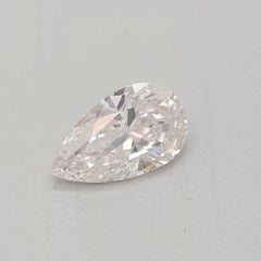 GIA Certified 0.41 Carat Faint Pink VS2 Clarity Diamond