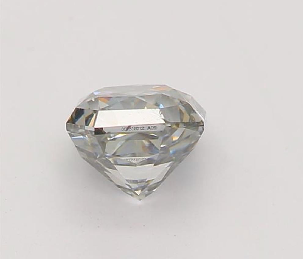 GIA Certified 0.41 Carat Fancy Gray Blue SI1 Clarity Diamond In New Condition For Sale In บางรัก, TH